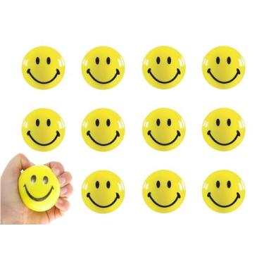 Imagem de Kit 12 Bolinhas Anti Stress Apertar Fisioterapia Massagem Gb