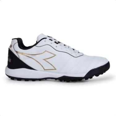 Imagem de Diadora, Chuteira Profissional Diadora Cálcio Elite Society Cor:Branco;Tamanho:42