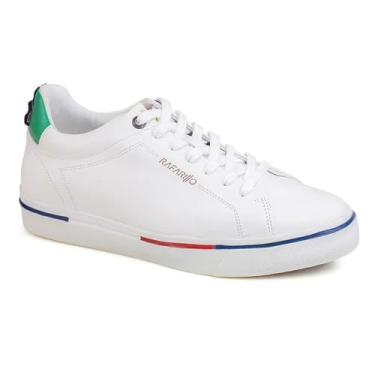 Imagem de Tênis Rafarillo Com Elevação Masculino Couro Conforto Preto 39