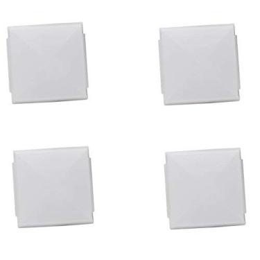 Imagem de Arcon Lente de substituição branca 14813 (pacote com 4)