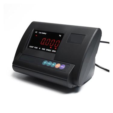 Imagem de Sensor de célula de carga XK3190 A12E de controle de exibição de pesagem para balança eletrônica de caminhão de piso para equilíbrio eletrônico, prata, com interface