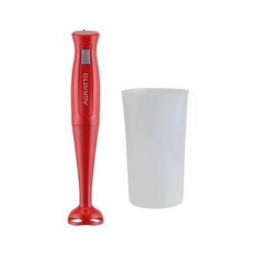 Imagem de Super Mixer Agratto Vermelho Portátil 200w Copo Desmontável, 110V