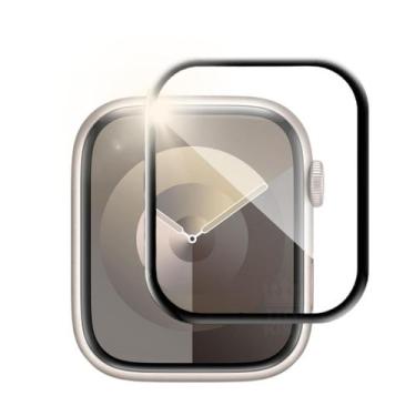 Imagem de Protetor Tela 3D com borda para Watch Series 9 41mm - teck King, Borda
