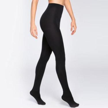 Imagem de Meia Calça Loba Opaca Fio 80 5858-001, Preto, GG