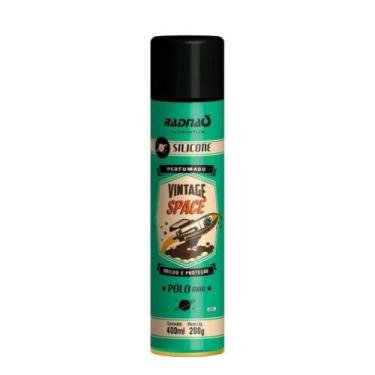 Imagem de Silicone Aerossol Perfumado Vintage 400mL Radnaq, Space Polo Man