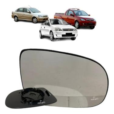 Imagem de Lente Retrovisor Corsa Montana 2002 2005 2007 2010 (Esquerda)