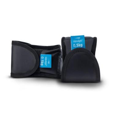Imagem de Caneleira de Peso 1 Kg Kit 2 Unid 0,5kg - Hidrolight