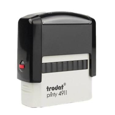 Imagem de Carimbo Trodat 4910 P2 Preto  26x10mm - Trodat Printy