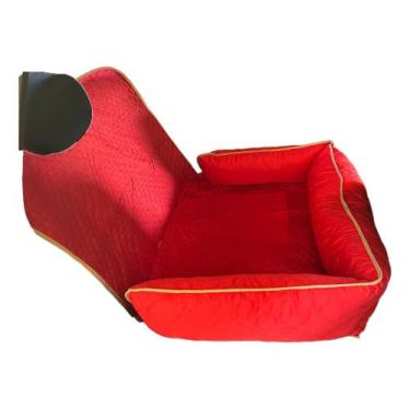 Imagem de Assento cadeirinha para viagens seguras com pets - Comfortpet, Vermelh