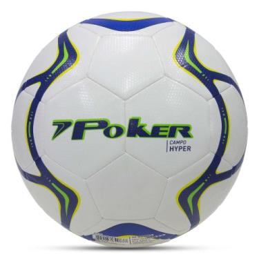Imagem de Bola Futebol de Campo Profissional 32 Gomos Hyper 05836 - Poker, Mr, V