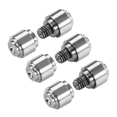 Imagem de Pacote com 3 pinos de titânio adequados para canivetes de bolso BUGOUT série 535 Benchmade, cor primária de titânio