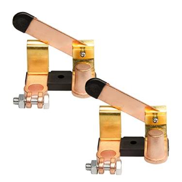 Imagem de 2 peças de interruptor de desconexão de bateria superior 12 V/24 V 250/750 Amps lâmina de faca isolador interruptor de corte de energia para carro marinho, barco, trailer, quadriciclo, 2 unidades