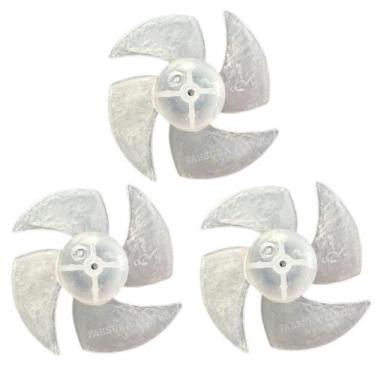 Imagem de 3 Ventoinhas Hélice para Secador Gama Britania Cadence MultiLaser ( Or