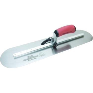 Imagem de MARSHALLTOWN The Premier Line 11024 45,72 cm x 10,16 cm espátula de acabamento de aço totalmente arredondada
