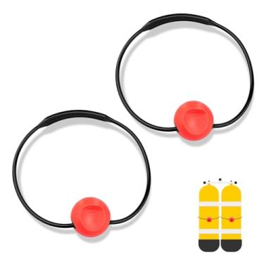 Imagem de Seafard 2 peças para tanques de mergulho, cilindro de mergulho, máquina de ruído de bola de alça, dispositivo de sinal de segurança subaquática para comunicação com mergulhadores