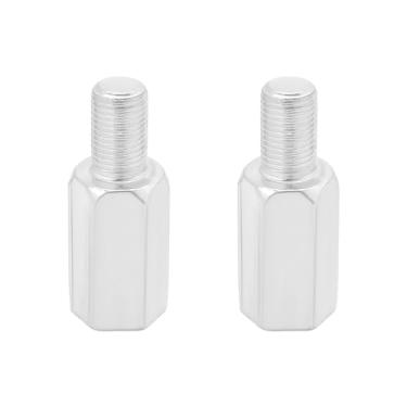 Imagem de SG Store 2 peças 3/20.3 cm Estabilizador de bicicleta extensores de eixo parafuso adequado para a maioria das bicicletas infantis rodas de treinamento de 30.5 cm - 50.8 cm