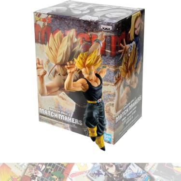 Imagem de Super S a i y a n  T r u n k s : 15cm Ma tch Makers Statue Figurine Bundled with 1 A.C.G. Compatible Theme Trading Card (17507)