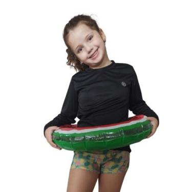 Imagem de Camiseta Proteção Solar Uv50+ Infantil Unissex Praia Piscina - Patrulh