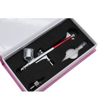 Imagem de Aerográfo para pintura dupla ação bico 0.3 traço fino a medio urban ur