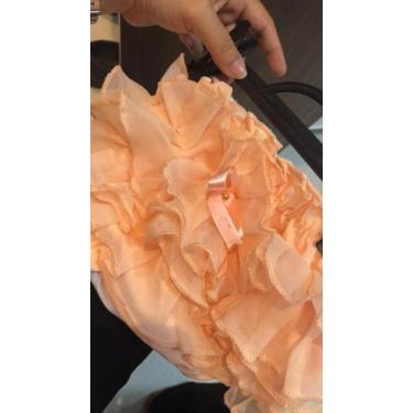 Imagem de Kit 5 Calcinhas infantil bunda rica - Sublime, Branco