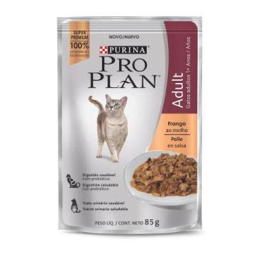 Imagem de Proplan Sachê Gatos Adult Frango 85g, Frango