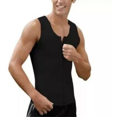 Imagem de Neoprene Regata Masculina Hot C/ Zíper Alta Compressão R36 - Fanáticos