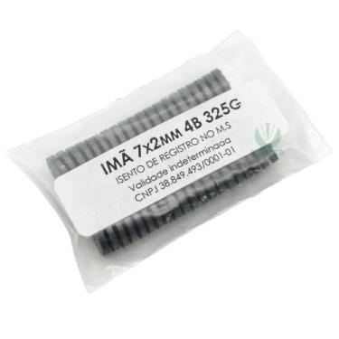 Imagem de Magneto (imã) Acupuntura - 7x2 Mm 4B - 325 Gauss - 30 Unid. - New Imãs