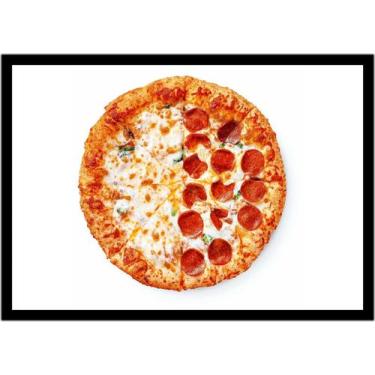 Imagem de Quadro Decorativo Gourmet Pizza Pizzarias Lanchonetes Padarias Cozinha