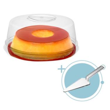 Imagem de Porta Bolo Boleira Pequena Suporte Torta S/ Pedestal - 3T