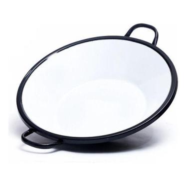 Imagem de Tacho Esmaltado Nº 16 - 6 Litros P/ Frituras Batata Pastel