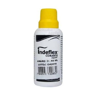 Imagem de Bisnaga de Tinta Corante Indeflex Várias Cores 50 ML Parede, Amarelo