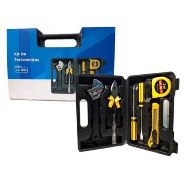 Imagem de Ferramentas Kit 7 Peças Maleta Com Alça Le-990 Aço Carbono - ITBLUE