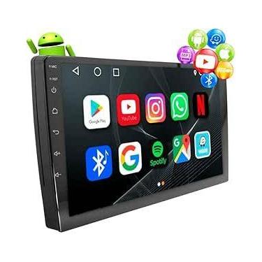 Imagem de Central multimídia android knup ra909 7" android-auto/car-play qled 2d