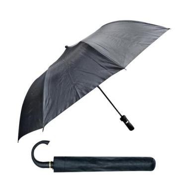 Imagem de Guarda chuva bengala automático poliester 8 varetas - QUERO PRESENTEAR