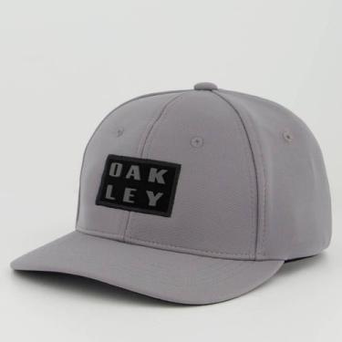 Imagem de Boné Oakley Bark Cinza, Único