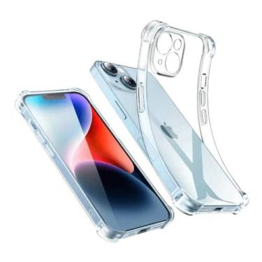 Imagem de Capa Capinha Transparente Anti Impacto Reforçada Para Iphone 11 / 12 /