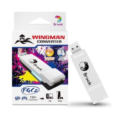 Imagem de Brook Wingman FGC2 Converter - adaptador de alavanca de comando Arcade para PS5 e PC, compatível com todos os jogos PS5