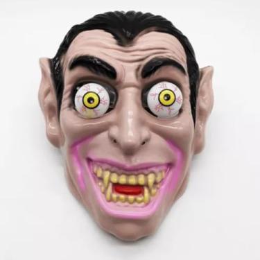 Imagem de Máscaras de Terror com Luz LED, Palhaço Assustador, Cosplay de Halloween (Vampiro)