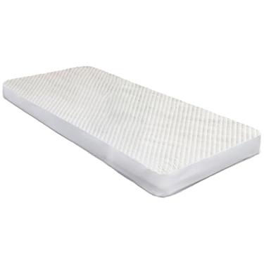 Imagem de Capa Protetora de Colchão Solteiro Tecido Matelado Impermeável Hipoalergênico Anti Ácaro Não Esquenta