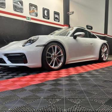 Imagem de Piso Modular Automotivo Antiderrapante Resistente Fácil Instalação - A