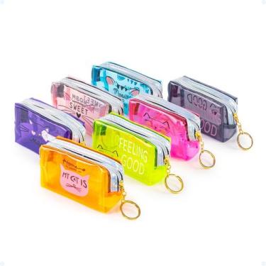 Imagem de Kit 2 Mini Necessaire Bolsinha Pequena Bolso Porta Moedas - Hxt