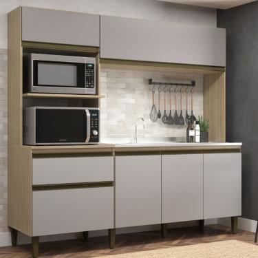 Imagem de Cozinha Compacta 6 Portas 1 Gaveta Vitoria J Carvalho