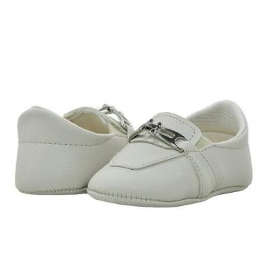 Imagem de Sapatinho de Bebê Bicho de Pé - Sapato Social Masculino com Gravata  -