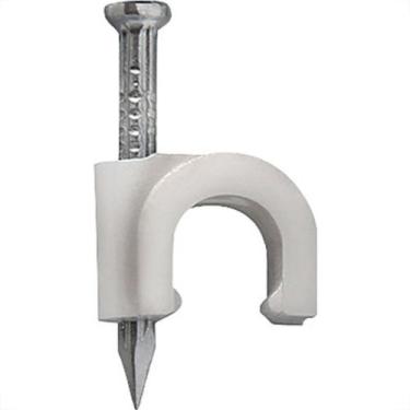 Imagem de Sforplast Eletrica Grampo Fixa Fio Coax Sfor 10 C/20