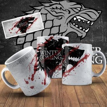 Imagem de Caneca de Porcelana 325ml Personalizada Game Of Thrones Decorada - Gen