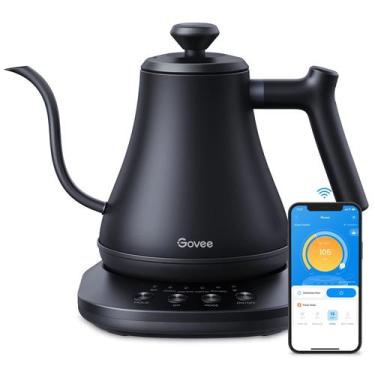 Imagem de Chaleira Elétrica Inteligente Govee WiFi - Temperatura Variável 0,8L