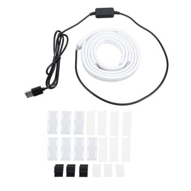 Imagem de Luz de Fundo de LED de TV Inteligente, Luzes de Jogo de Backlight Monitor, Tiras de Luz RGB Inteligentes, Tira de Computador LED LIGHT RGB 54 LEDS SINCE SINC