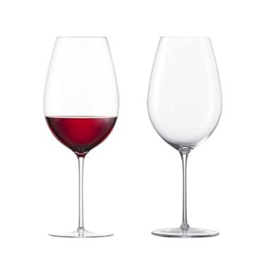 Imagem de ZWIESEL GLAS Taça de vinho tinto Enoteca Rioja (conjunto de 2), copos soprados à mão para vinho tinto, copos de cristal finos para vinho tinto espanhol (652 g)