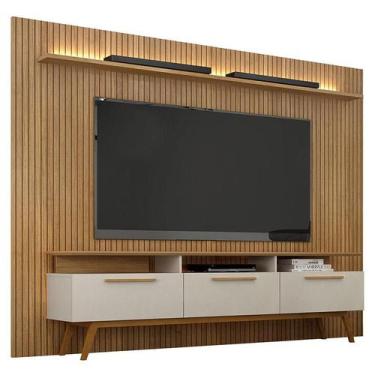 Imagem de Home Suspenso Ambiente Curitiba com Rack Bancada São Paulo Cinamomo Of