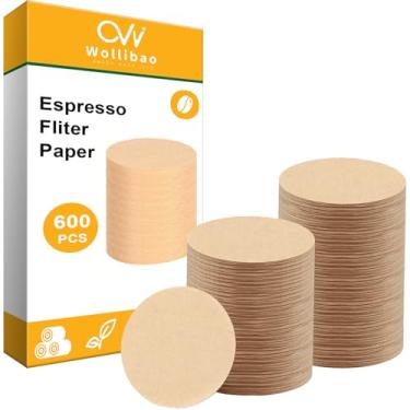 Imagem de 600 peças de papel de filtro expresso para acessórios Ninja Luxe Cafe Breville, acessórios para máquina de café expresso Breville, filtro portátil, tela descartável para cafeteira Breville, 54 mm